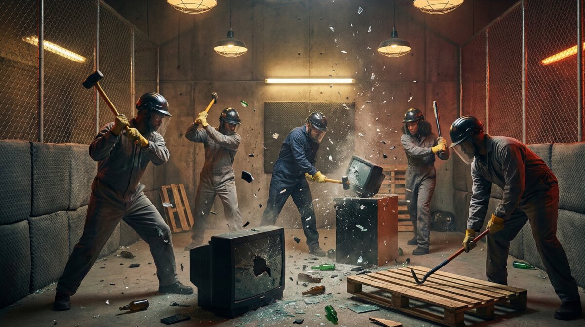 Rage Room Fun